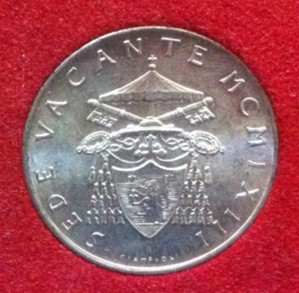 500 Lire 1963 - Sede Vacant