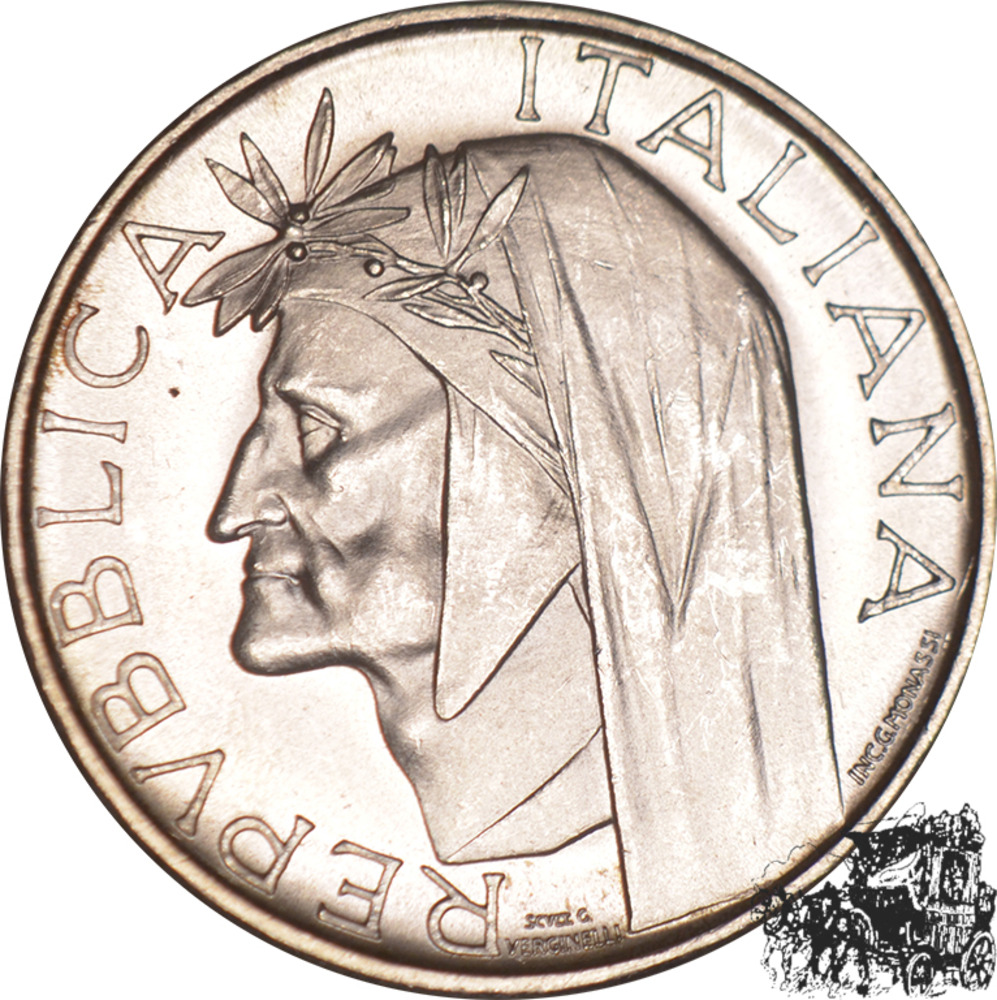500 Lire 1965 - Dante Alighieri