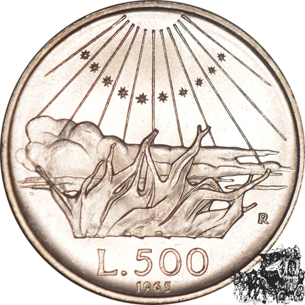 500 Lire 1965 - Dante Alighieri