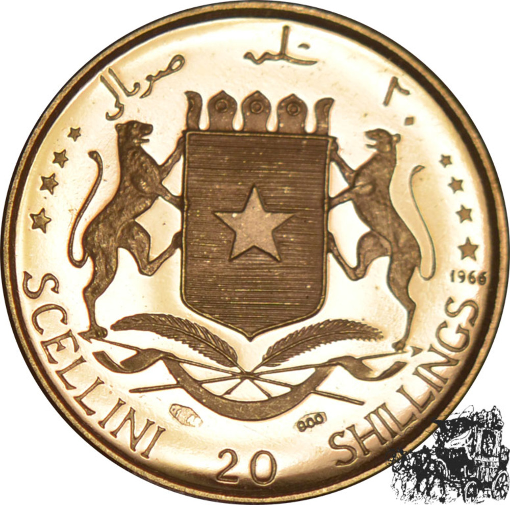 20 Shilling 1965 - Somalia 20 Shilling 1965 - Somalia