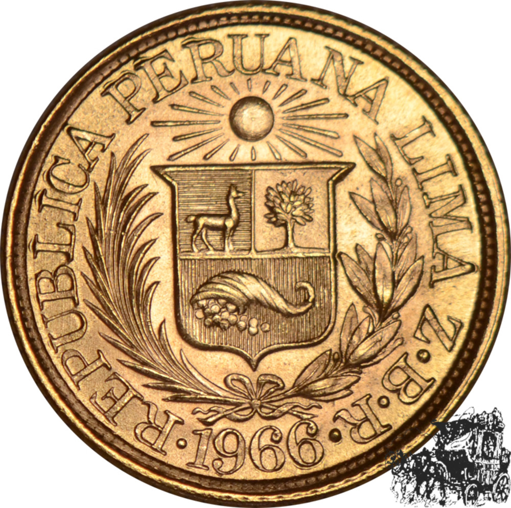 1/2 Libra 1966 ZBR- Peru