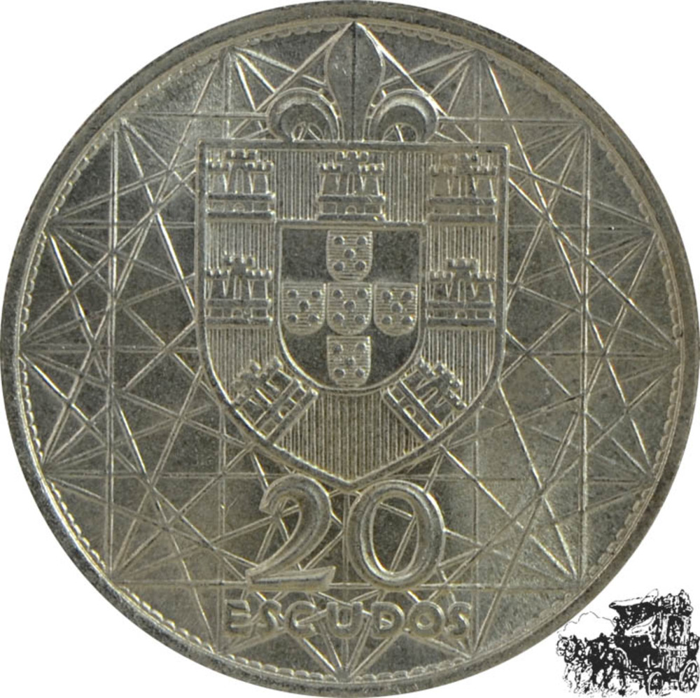 20 Escudo 1966 - Salazar Brücke 20 Escudo 1966 - Salazar Brücke
