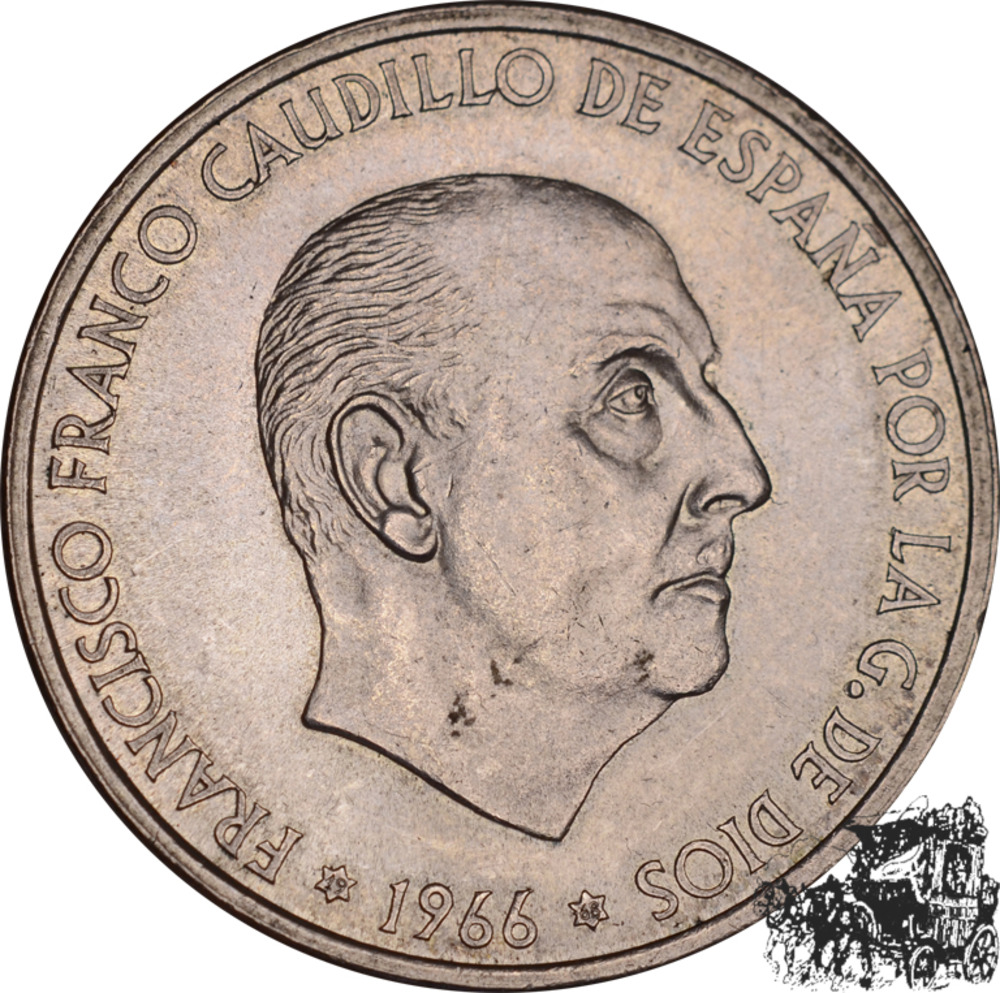 100 Pesetas 1966 (68) - Spanien 100 Pesetas 1966 (68) - Spanien