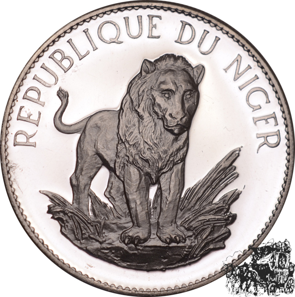 10 Francs 1968 - Löwe 10 Francs 1968 - Löwe