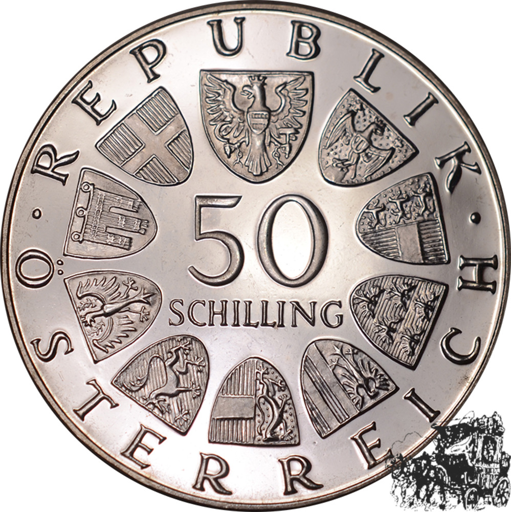 50 Schilling 1972 - Universität Salzburg - PP