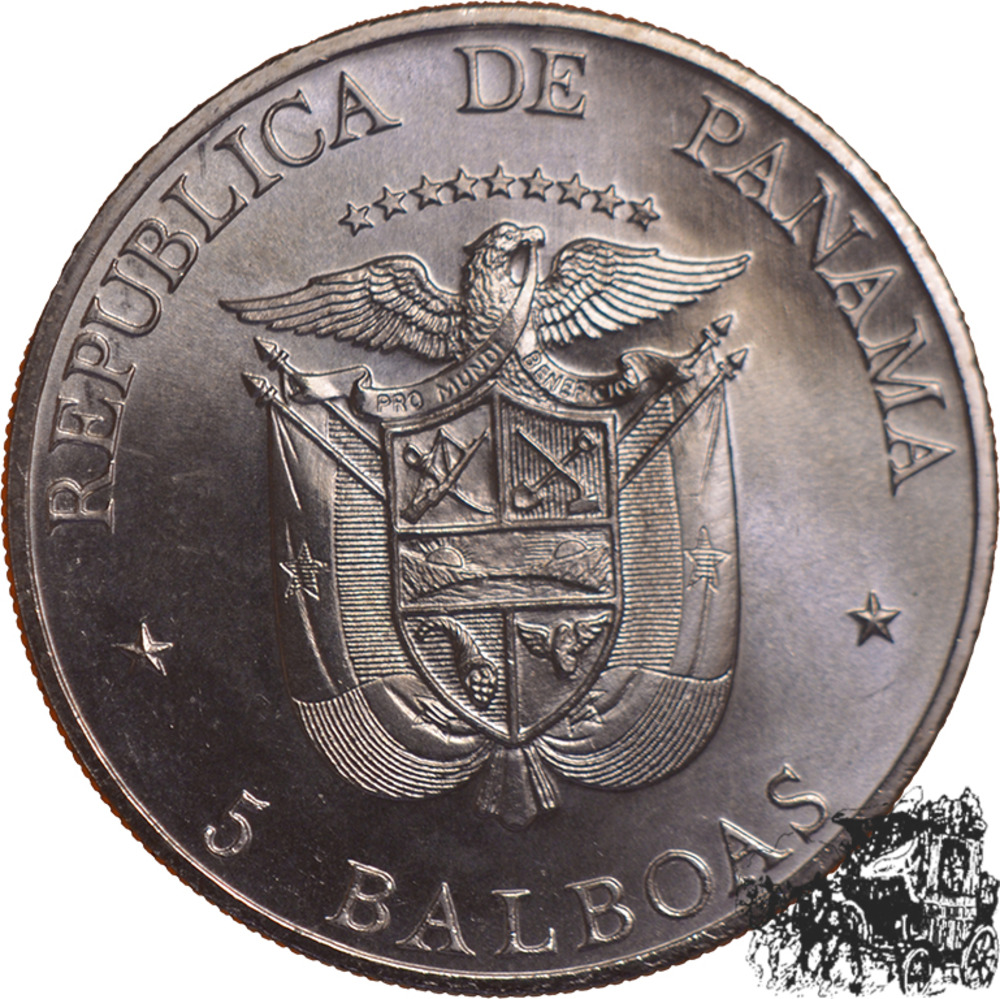 5 Balboas 1972 - F.A.O