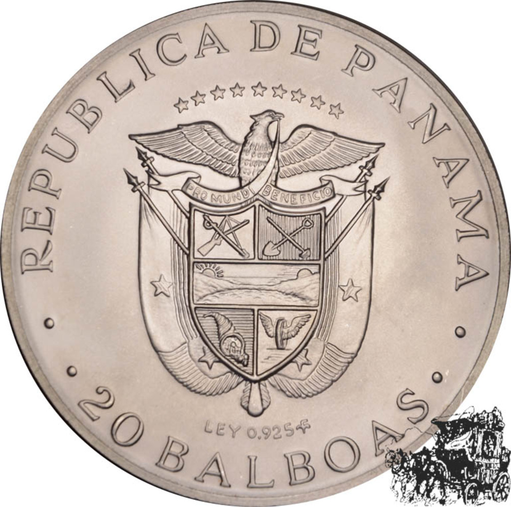 20 Balboa 1973 - Simon Bolivar 20 Balboa 1973 - Simon Bolivar