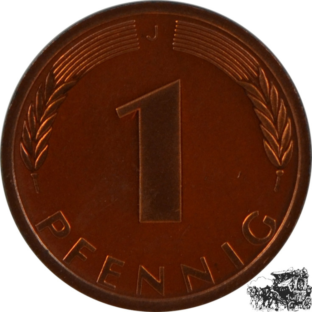 1 Pfennig 1974 J 1 Pfennig 1974 J