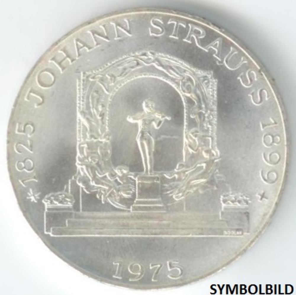 100 Schilling 1975 - Johann Strauß