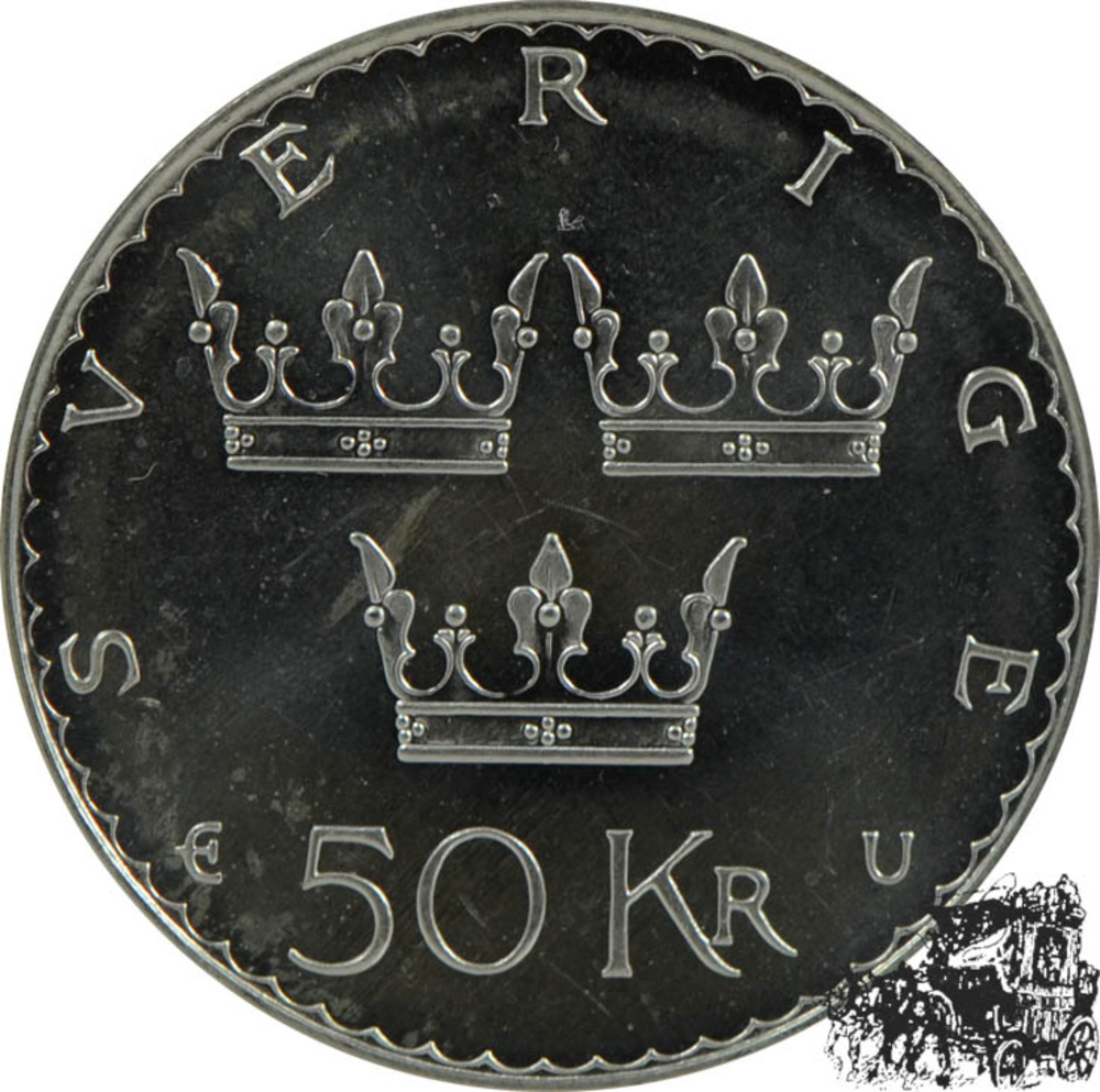 50 Kroner 1975 U - Verfassungsreform