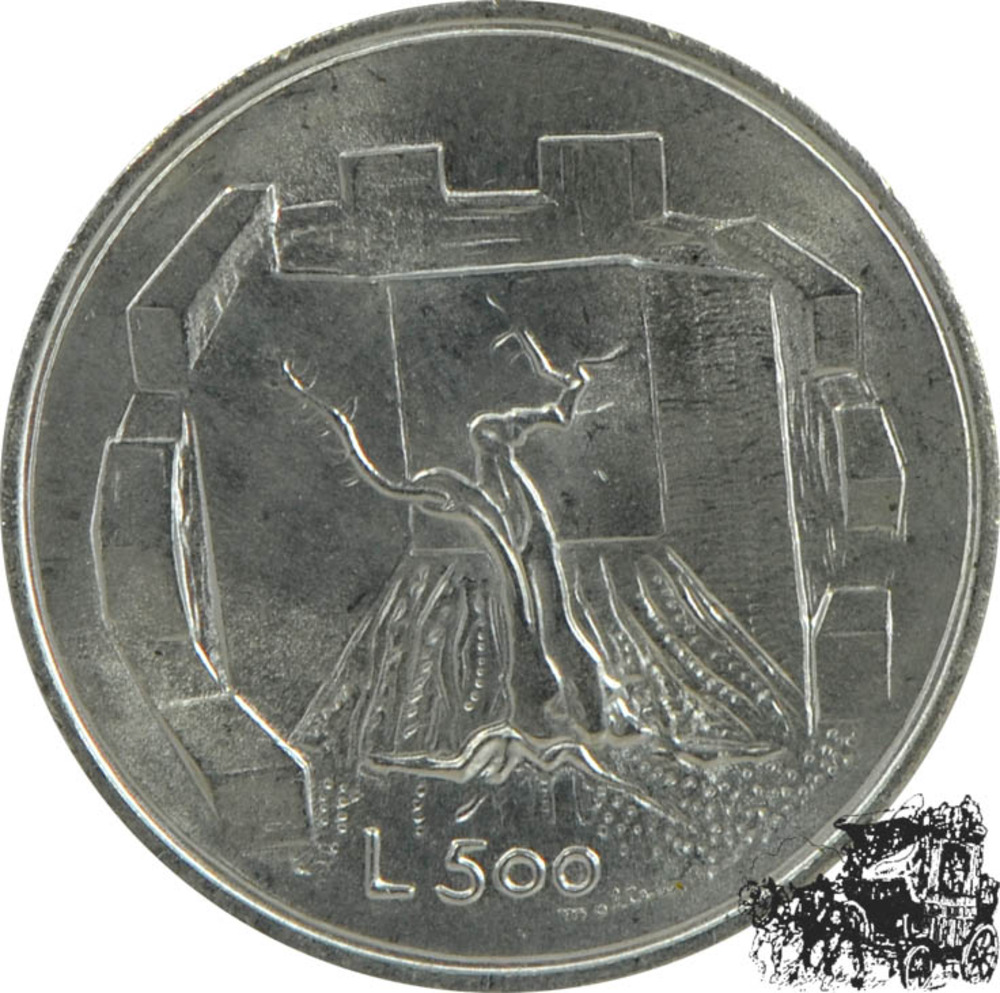 500 Lire 1976 - Baum