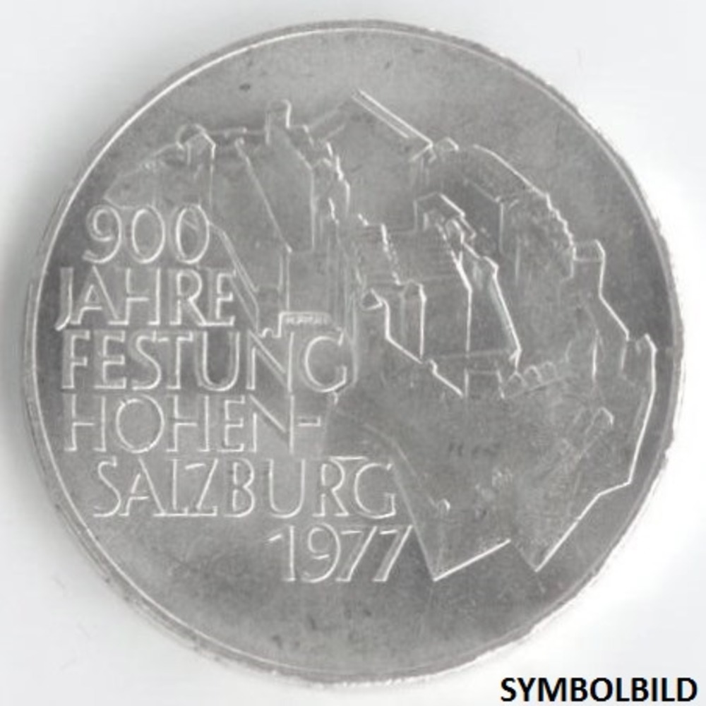 100 Schilling 1977 - 900 Jahre Hohen Salzburg 100 Schilling 1977 - 900 Jahre Hohen Salzburg