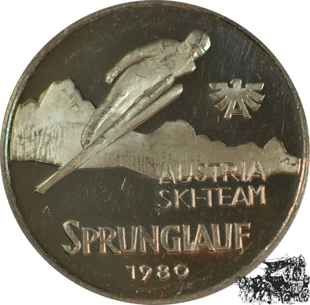 500 Schilling 1980 - “Austria Ski-Team Springlauf“ 500 Schilling 1980 - “Austria Ski-Team Springlauf“