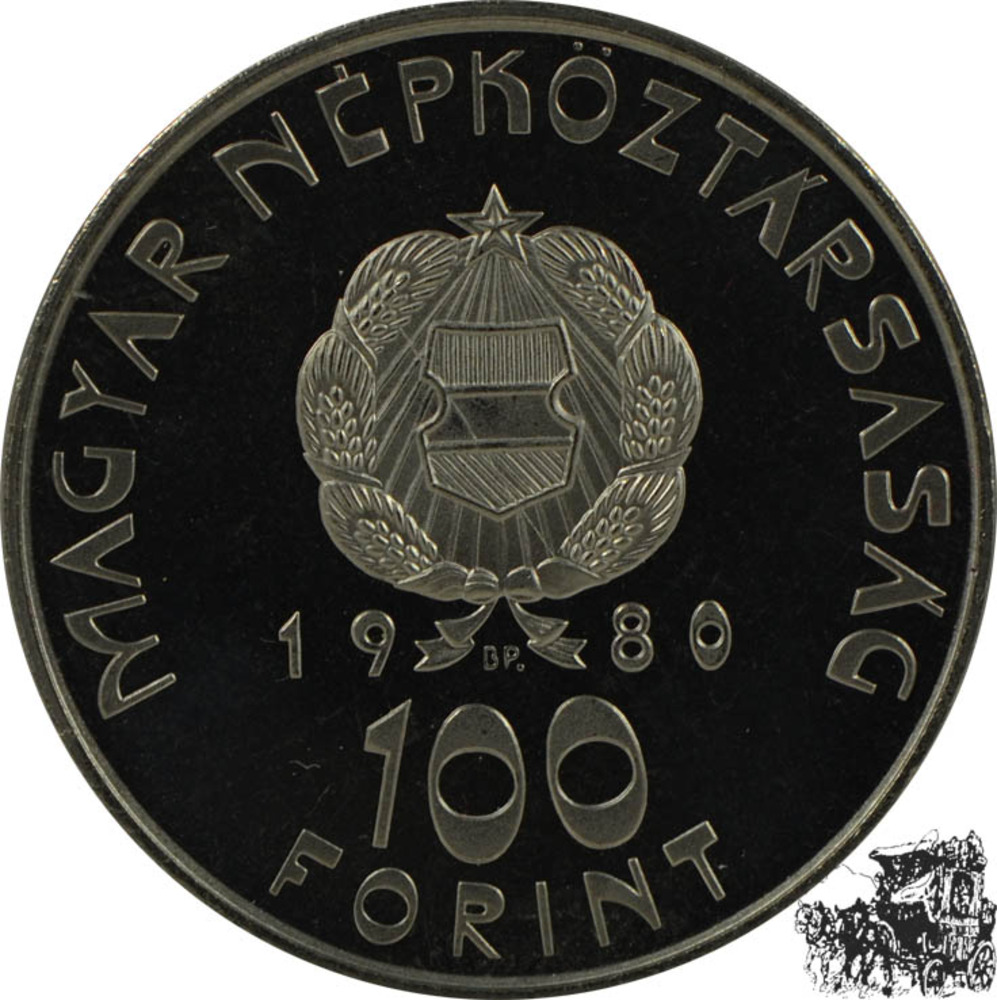 100 Forint 1980 - Ungar. Raumflug 100 Forint 1980 - Ungar. Raumflug