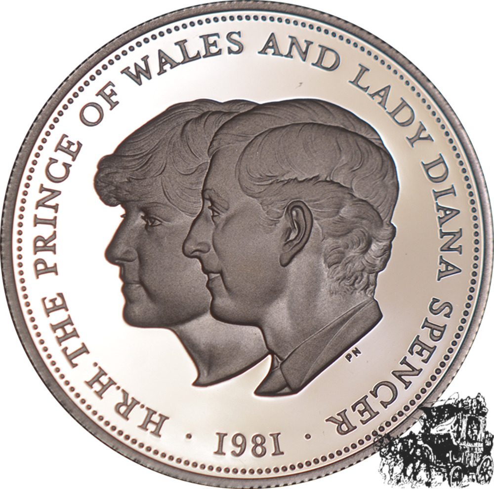 25 Pence 1981 - Wedding from PrinceCharles & Diana 25 Pence 1981 - Wedding from PrinceCharles & Diana