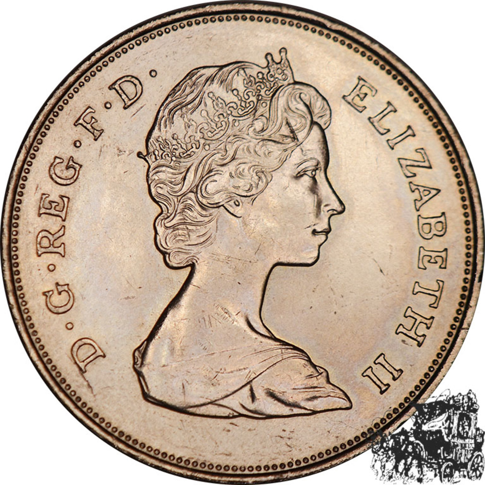 25 Pence 1981 - Hochzeit Prinz Charles & Diana