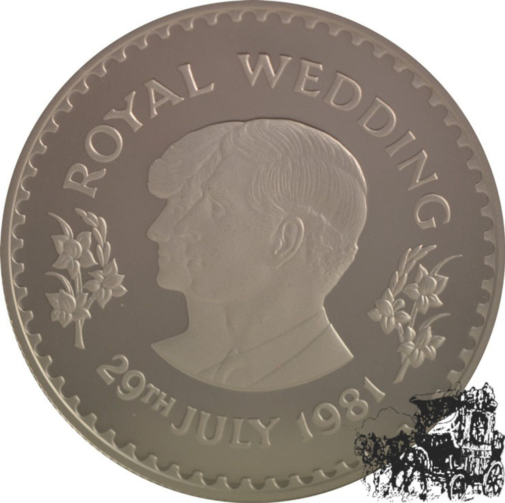 30 Maloti 1981 - Hochzeit von Charles und Diana 30 Maloti 1981 - Hochzeit von Charles und Diana