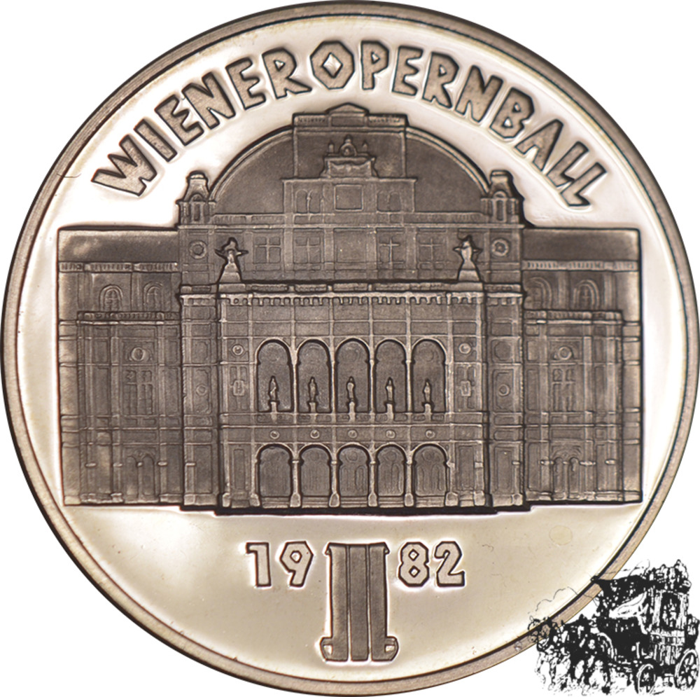 200 Schilling 1982  - “Wiener Opernball“ Casino Austria Jeton