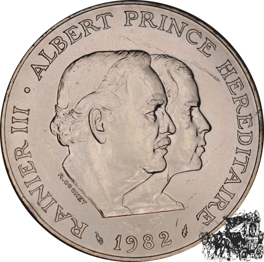 100 Francs 1982 - Thronanwärter 100 Francs 1982 - Thronanwärter