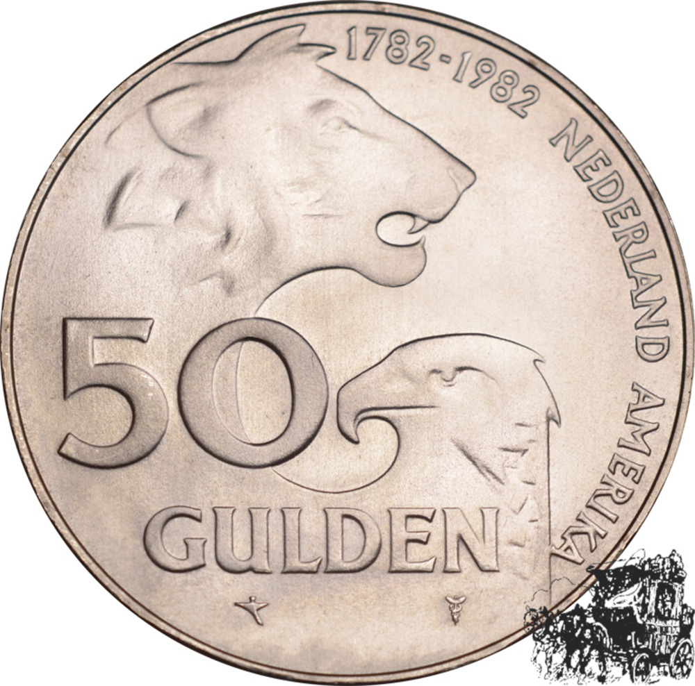 50 Gulden 1982 - Niederlande - Amerika 50 Gulden 1982 - Niederlande - Amerika