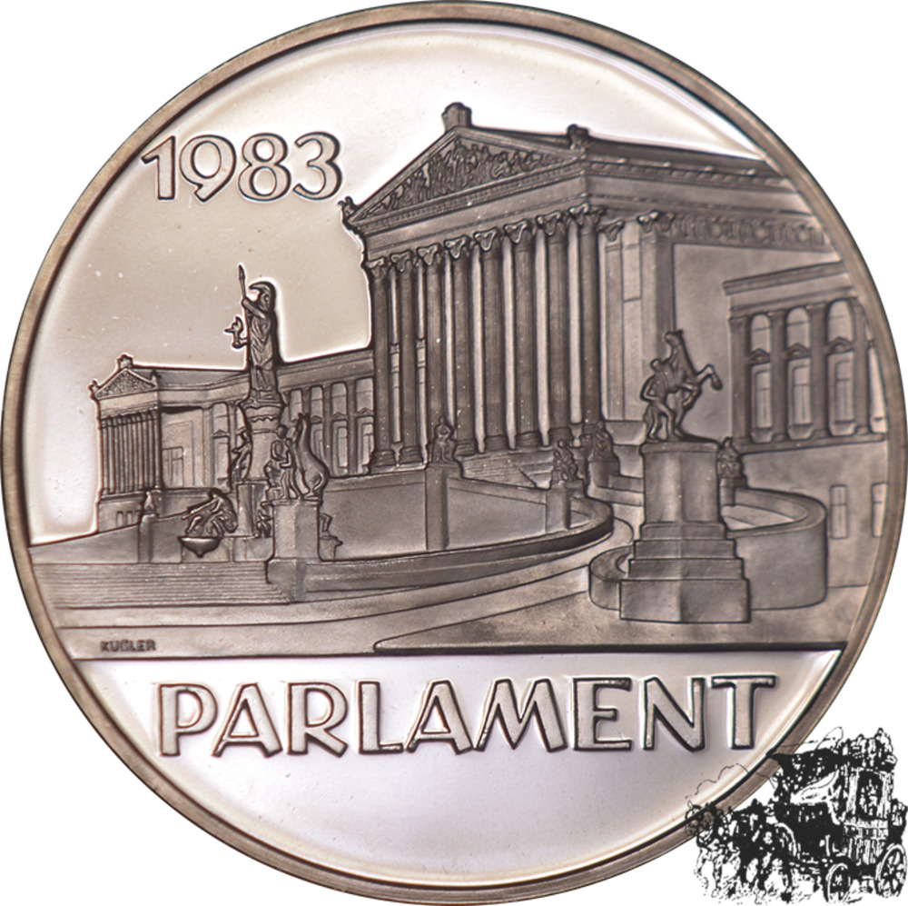 500 Schilling 1983 - Parlament - PP