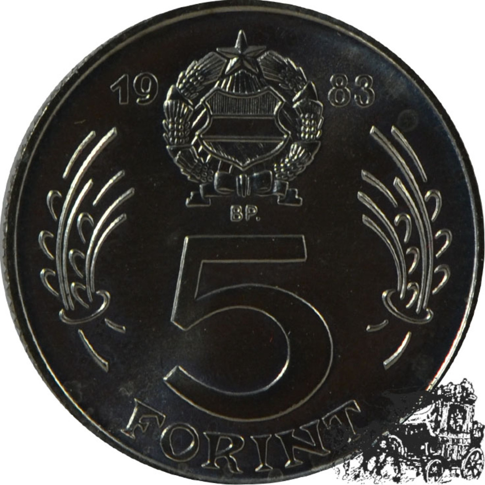 5 Forint 1983 - Maiskolben 5 Forint 1983 - Maiskolben