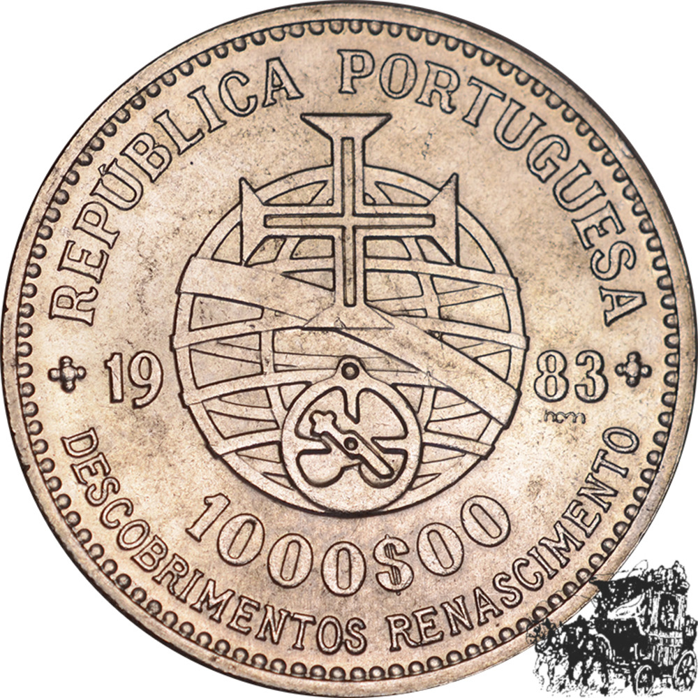 1000 Escudos 1983 - Kunstausstellung 1000 Escudos 1983 - Kunstausstellung