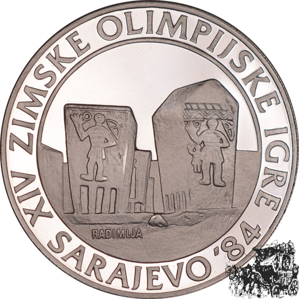 250 Dinar 1983 - Gräberfeld Radimlja