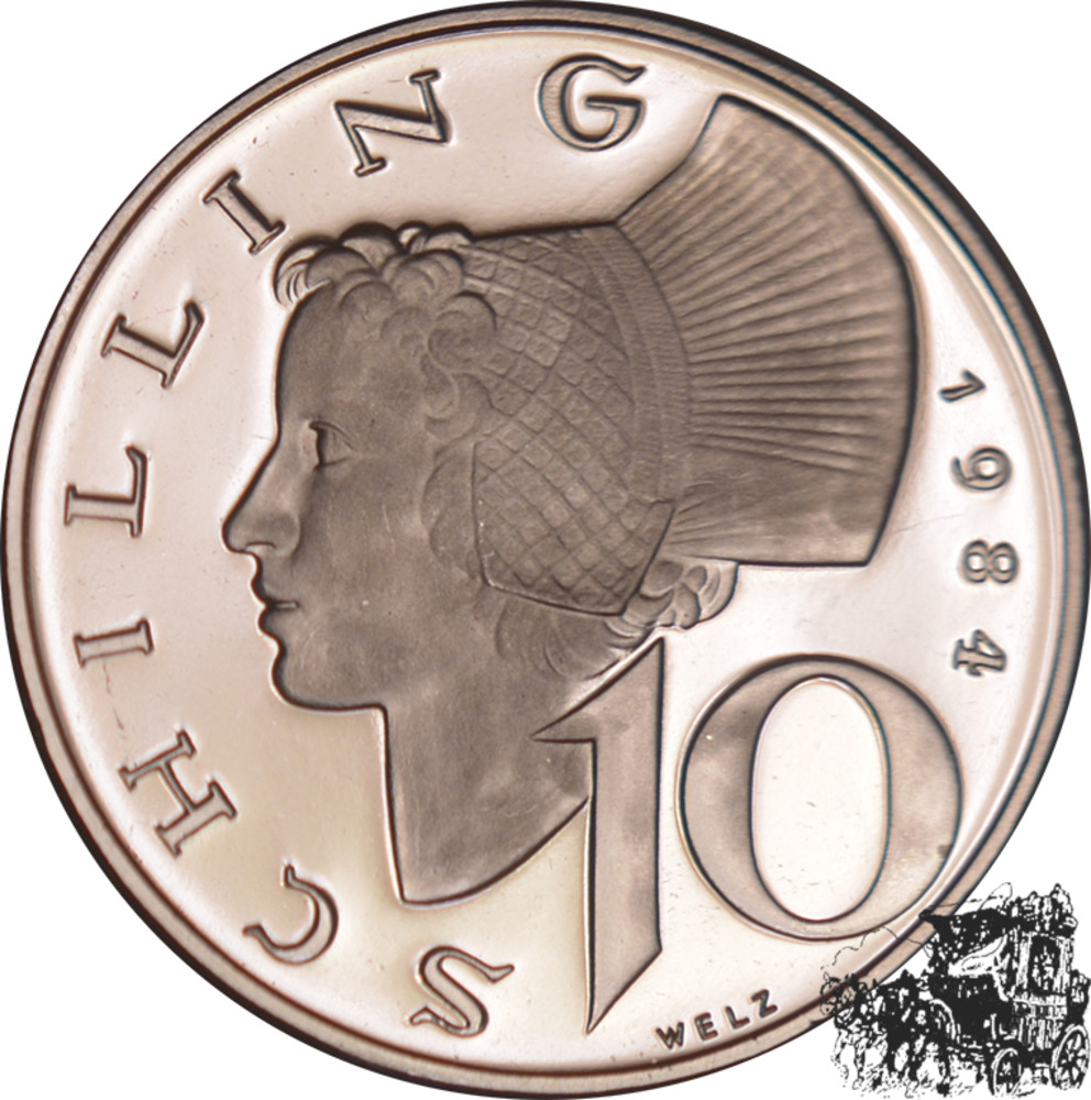 10 Schilling 1984 10 Schilling 1984