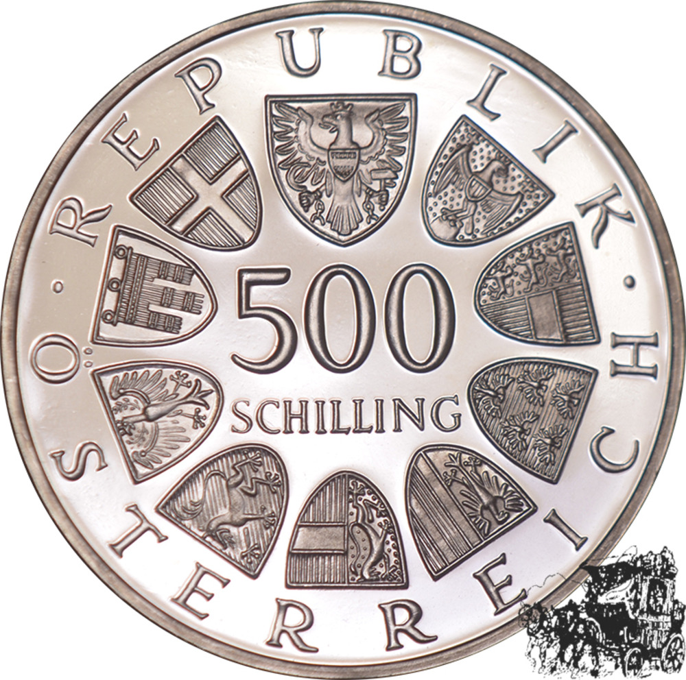 500 Schilling 1984 - Bodenseeschiffahrt - PP