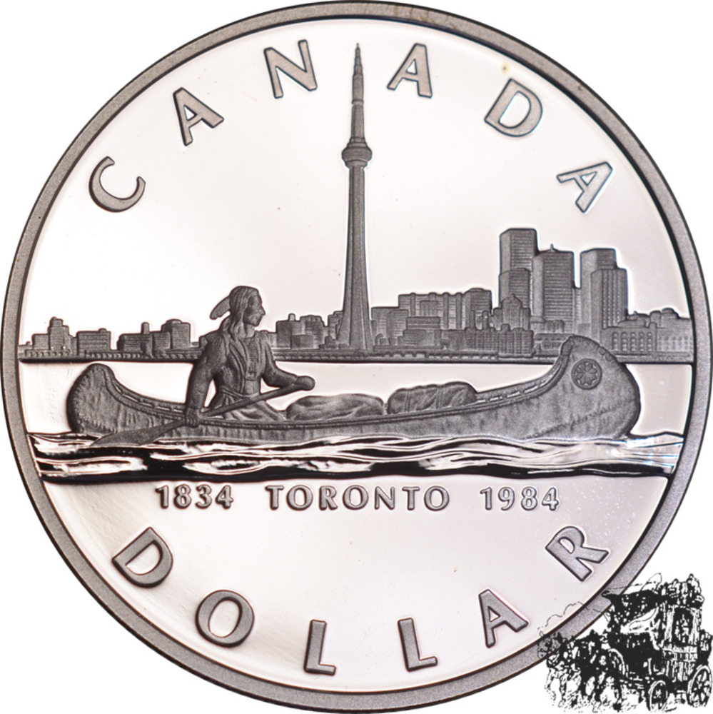 1 Dollar 1984 - Toronto 1 Dollar 1984 - Toronto