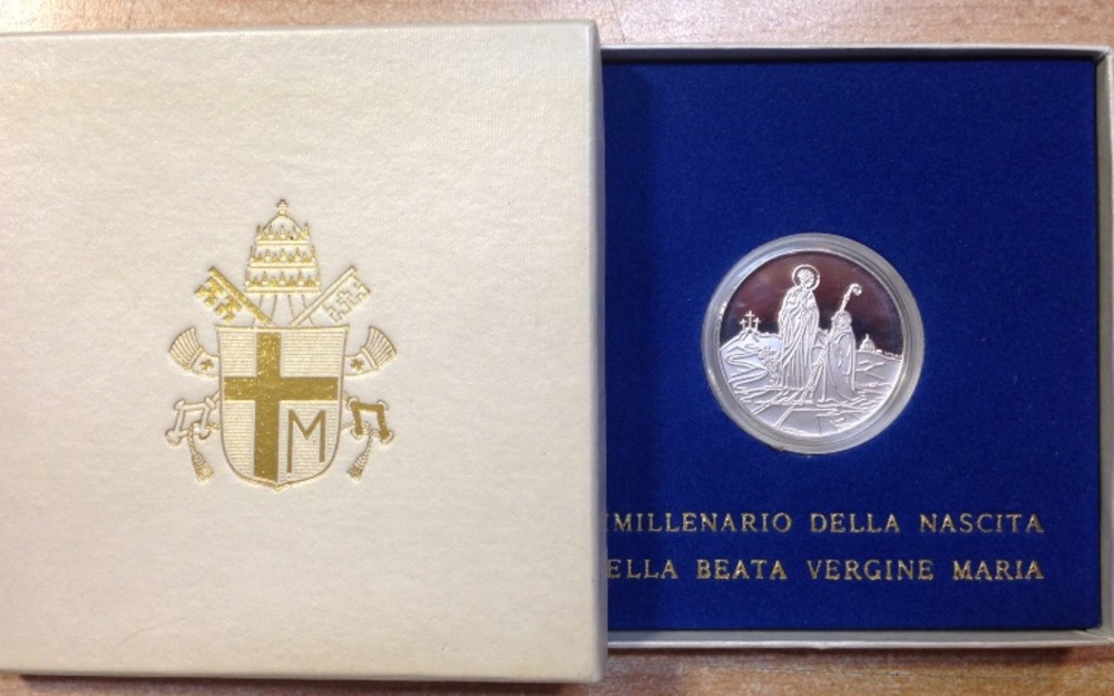 500 Lire 1984 - Jungfrau Maria 500 Lire 1984 - Jungfrau Maria