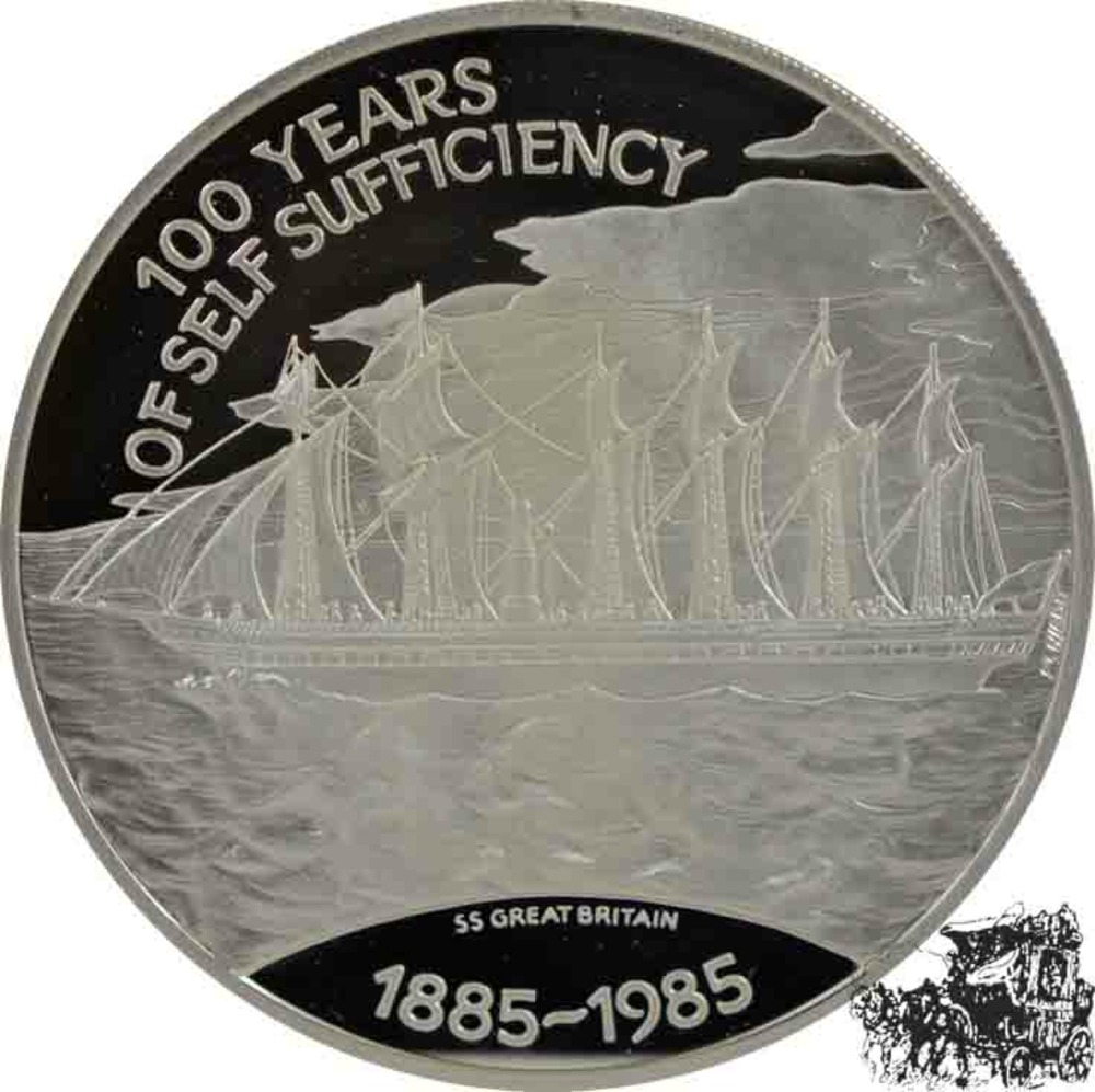 25 Pfund 1985 - Segelschiff 25 Pfund 1985 - Segelschiff
