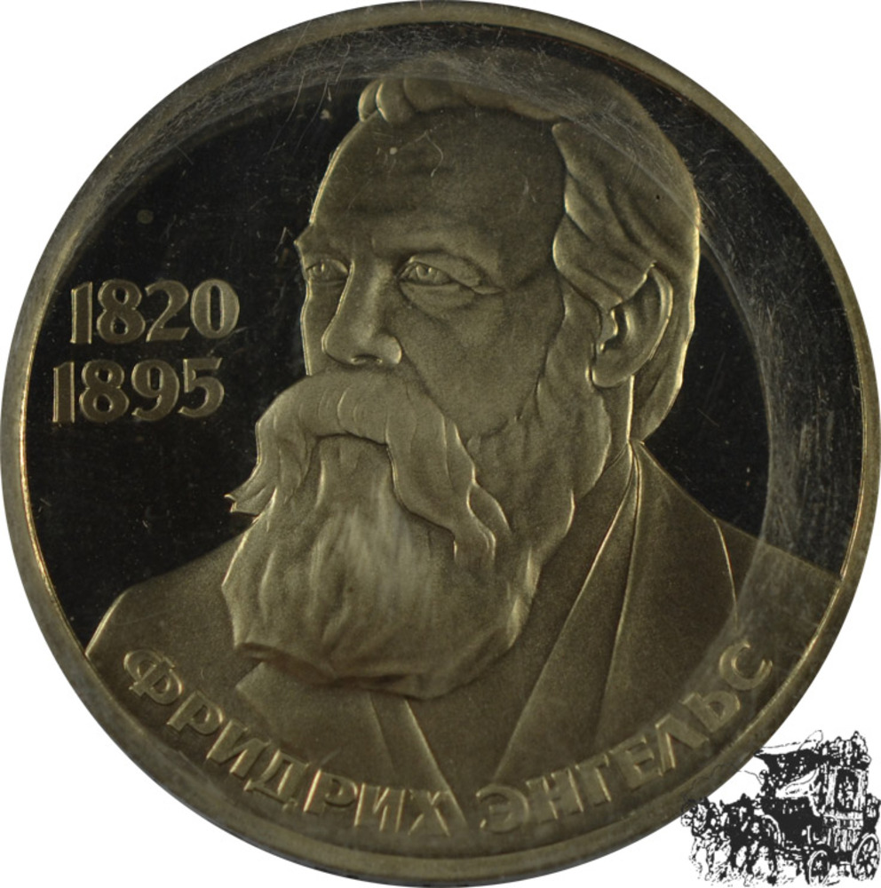 1 Rubel 1985 - Friedrich Engels
