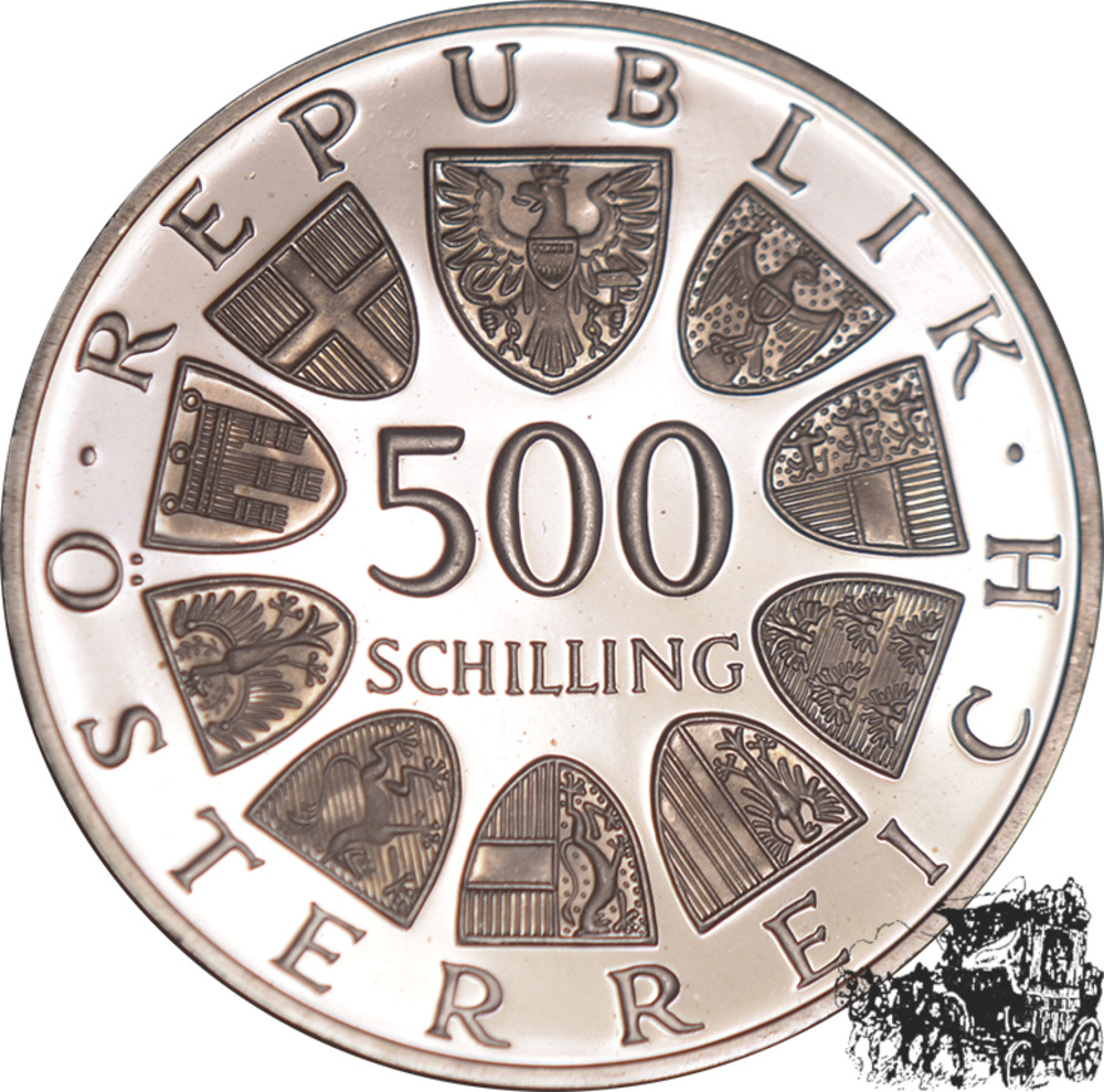 500 Schilling 1986 - St. Florian - PP