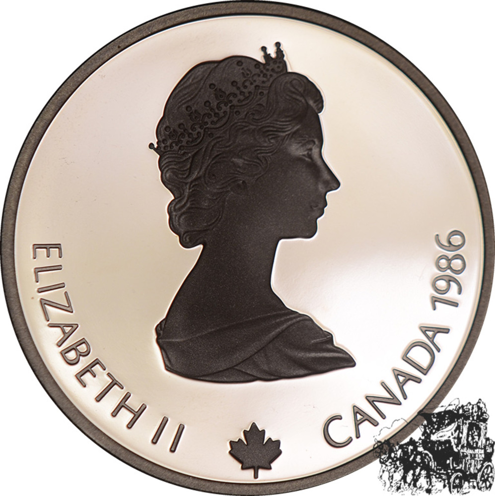 20 Dollar 1986 - Olympiade - Hockey 20 Dollar 1986 - Olympiade - Hockey