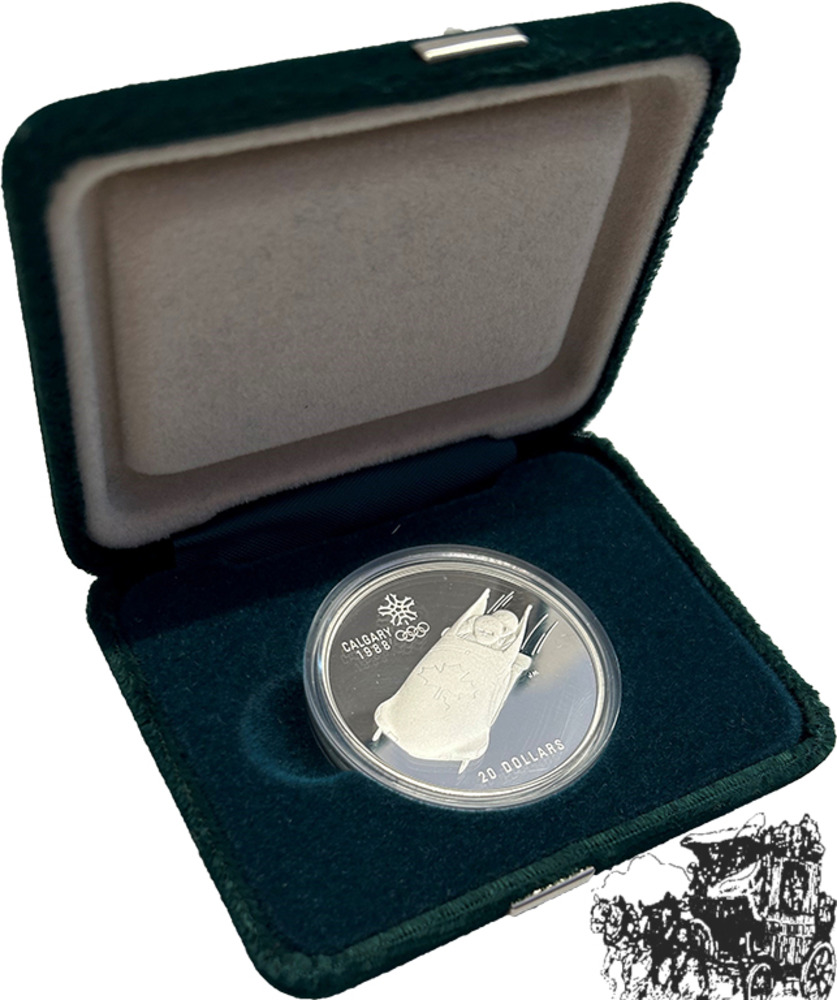 20 Dollar 1987 - Olympics - Bobsleigh