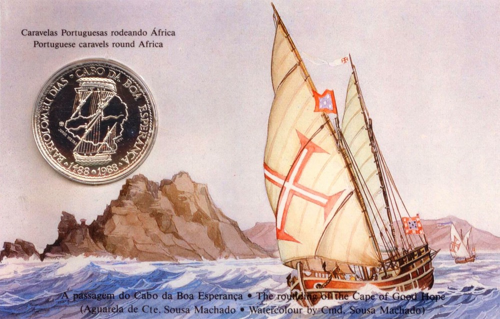100 Escudos 1987 - Segelschiff von Bartolomeu Dias 100 Escudos 1987 - Segelschiff von Bartolomeu Dias