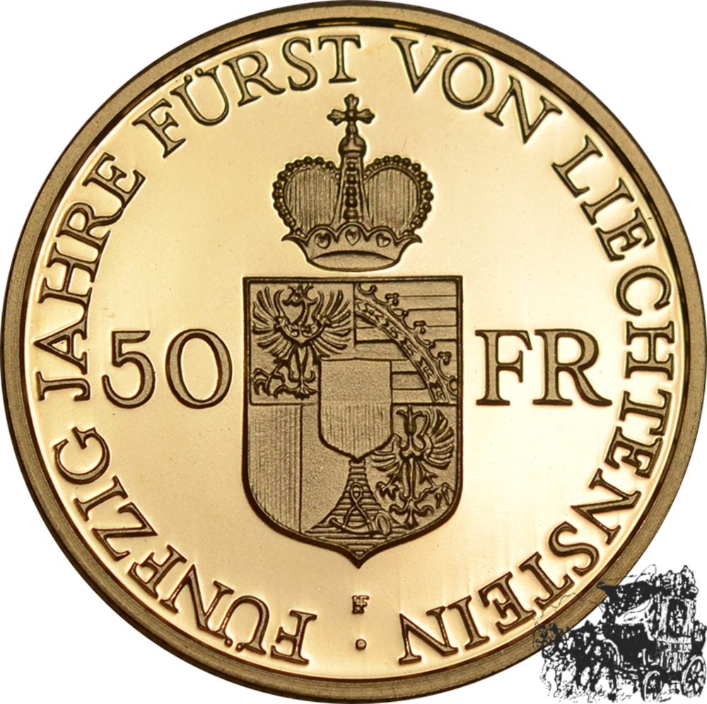 50 Franken 1988 - 50 J. Reg. Jubiläum 50 Franken 1988 - 50 J. Reg. Jubiläum