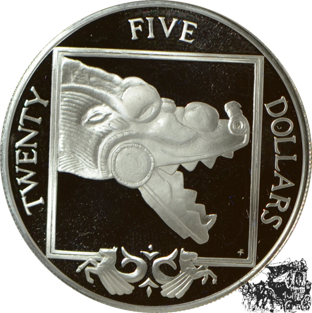 25 Dollar 1988 - Drache 25 Dollar 1988 - Drache
