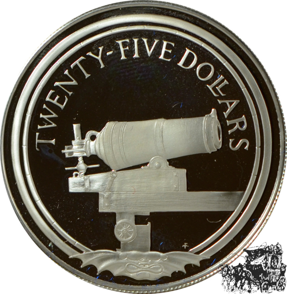 25 Dollar 1988 - Kanone 25 Dollar 1988 - Kanone