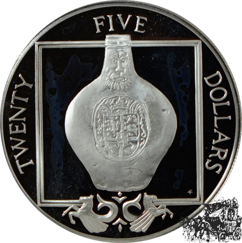 25 Dollar 1988 - Steinkrug 25 Dollar 1988 - Steinkrug