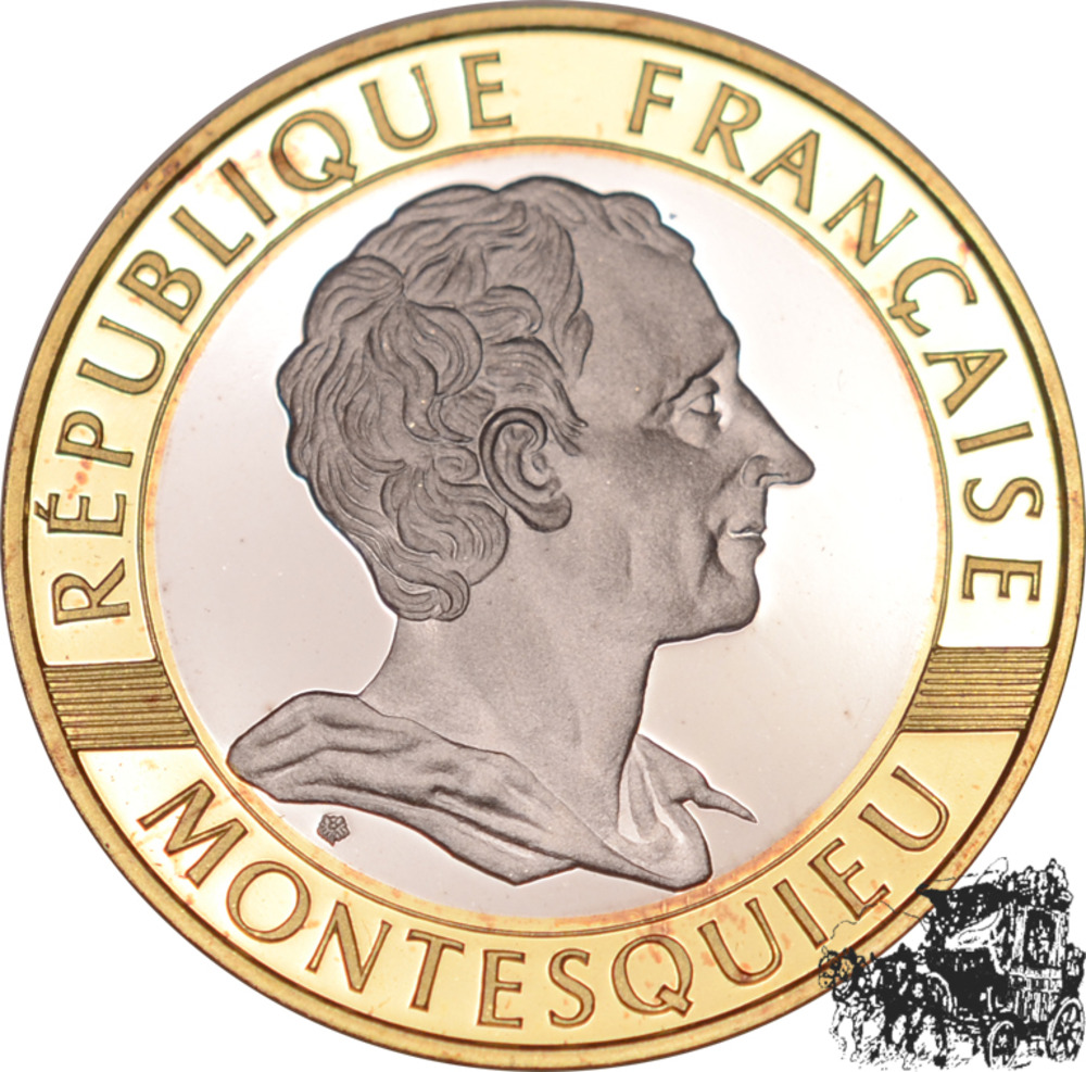 10 Francs 1989 - Montesquieu 10 Francs 1989 - Montesquieu