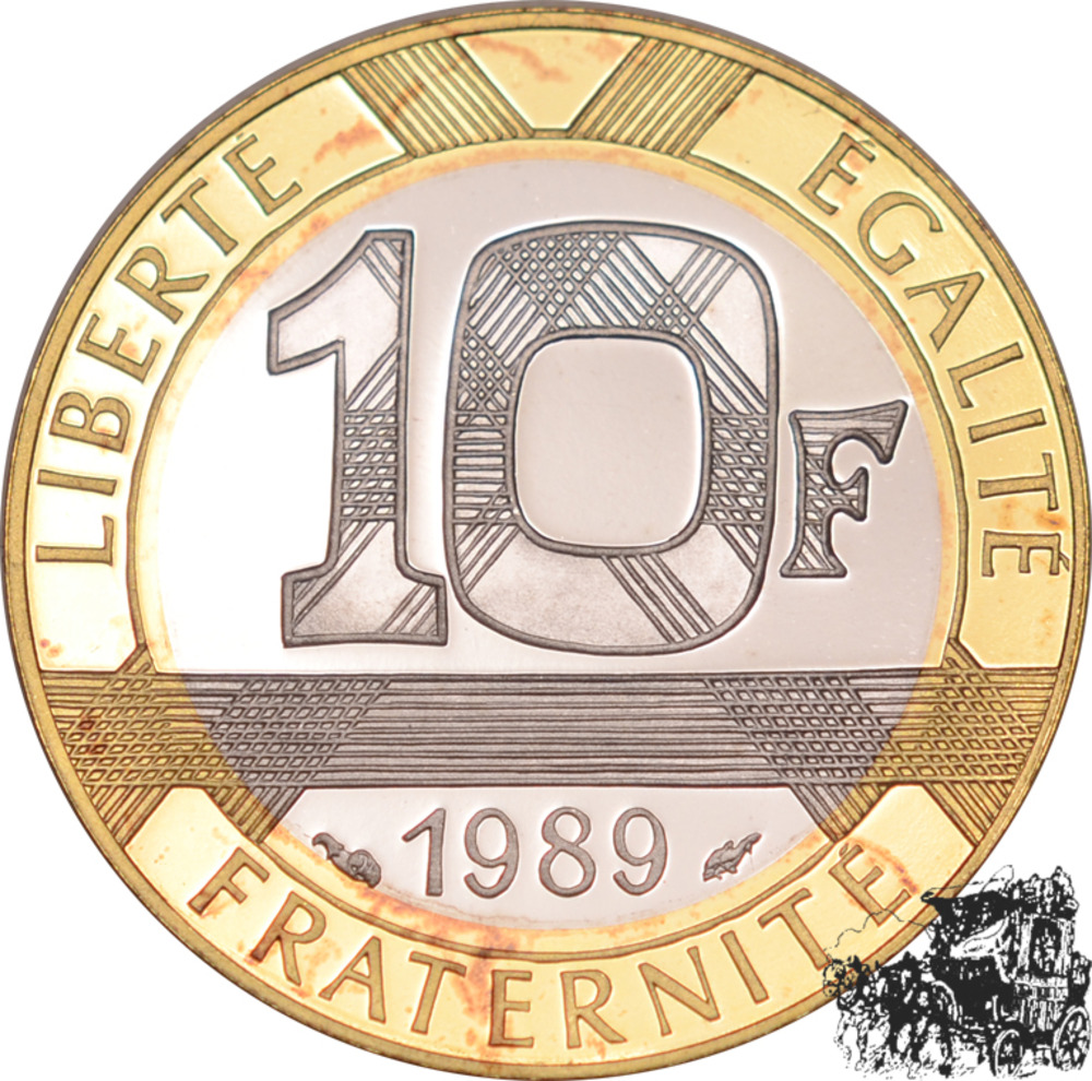 10 Francs 1989 - Montesquieu 10 Francs 1989 - Montesquieu