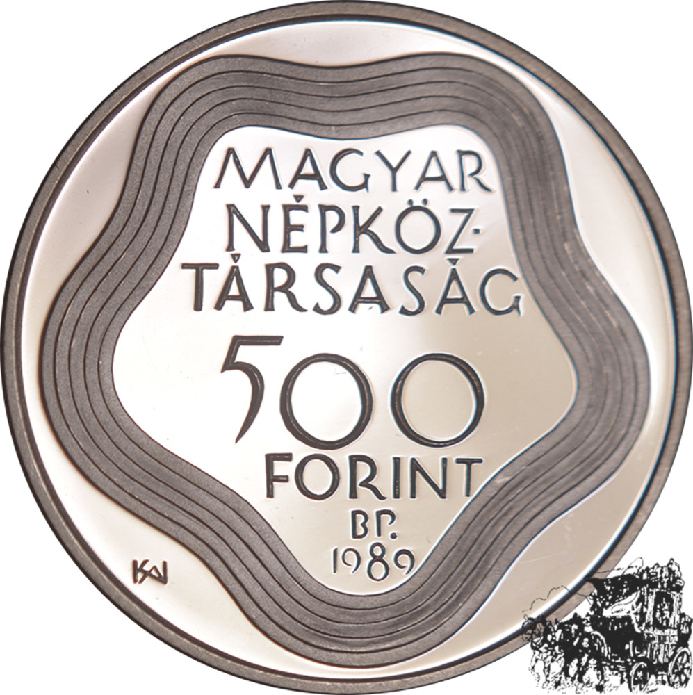 500 Forint 1989 - Olympische Fackel