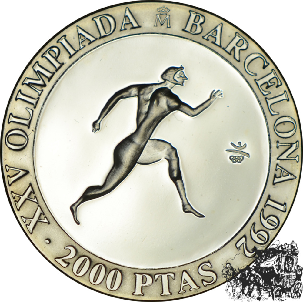 2000 Pesetas 1990 - Griechischer Läufer 2000 Pesetas 1990 - Griechischer Läufer