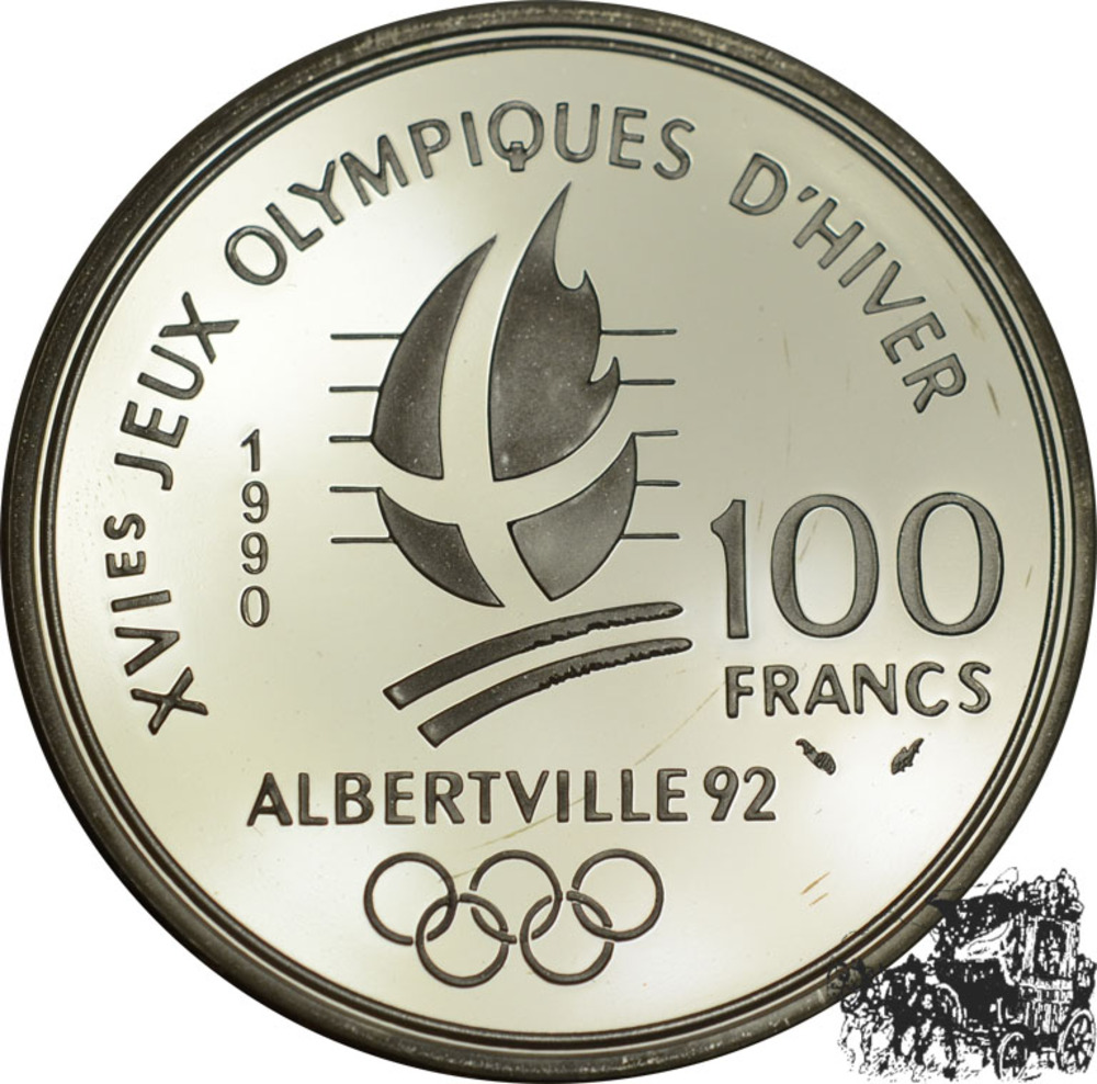 100 Francs 1990 - Free Style