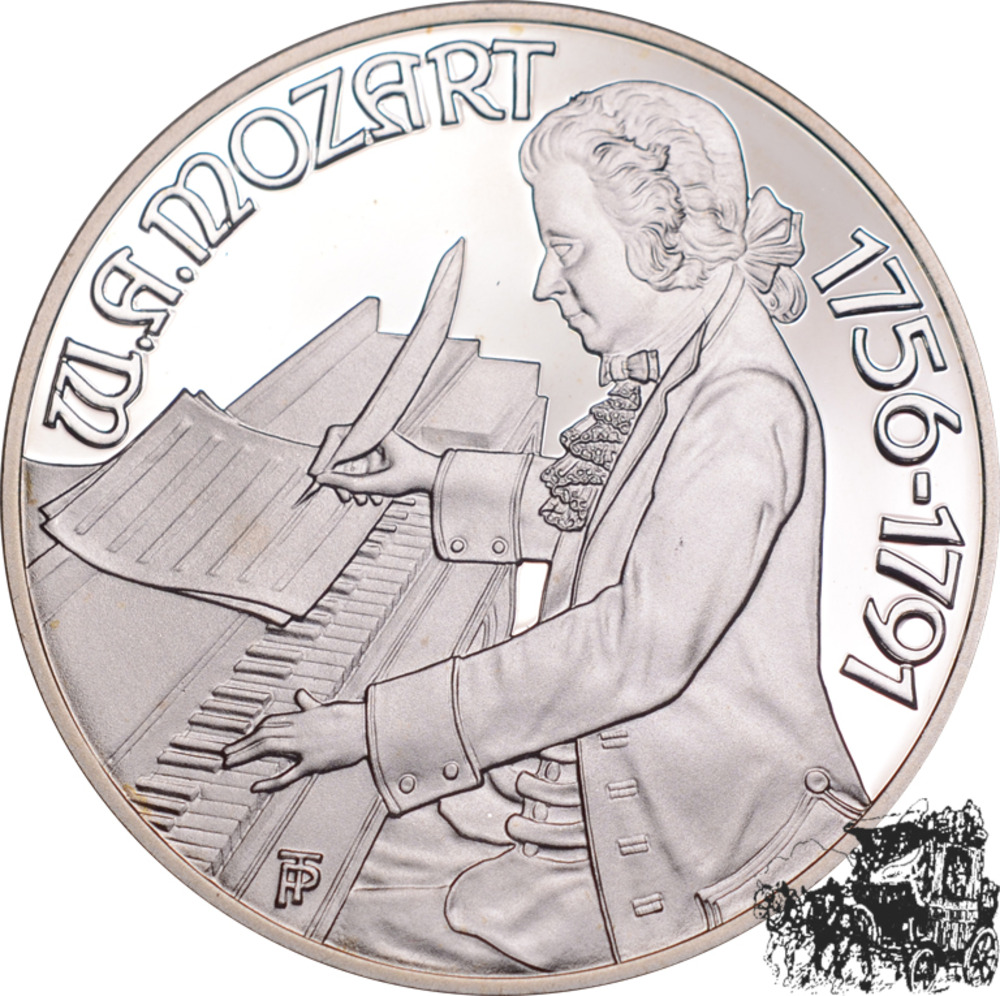 100 Schilling 1991 - Mozart in Wien - OVP