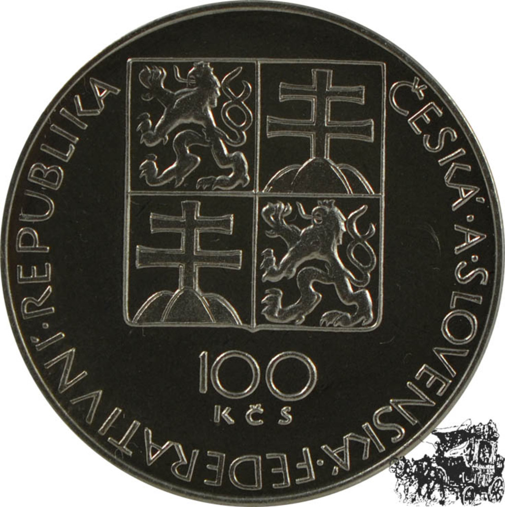 100 Korun 1991 - Mozart