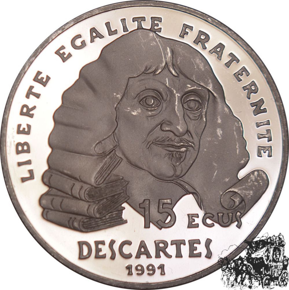 100 Francs 1991 - Descartes